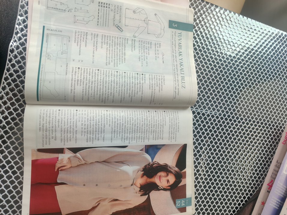 Burda Büyük Beden Ocak/2025 - Görsel 4