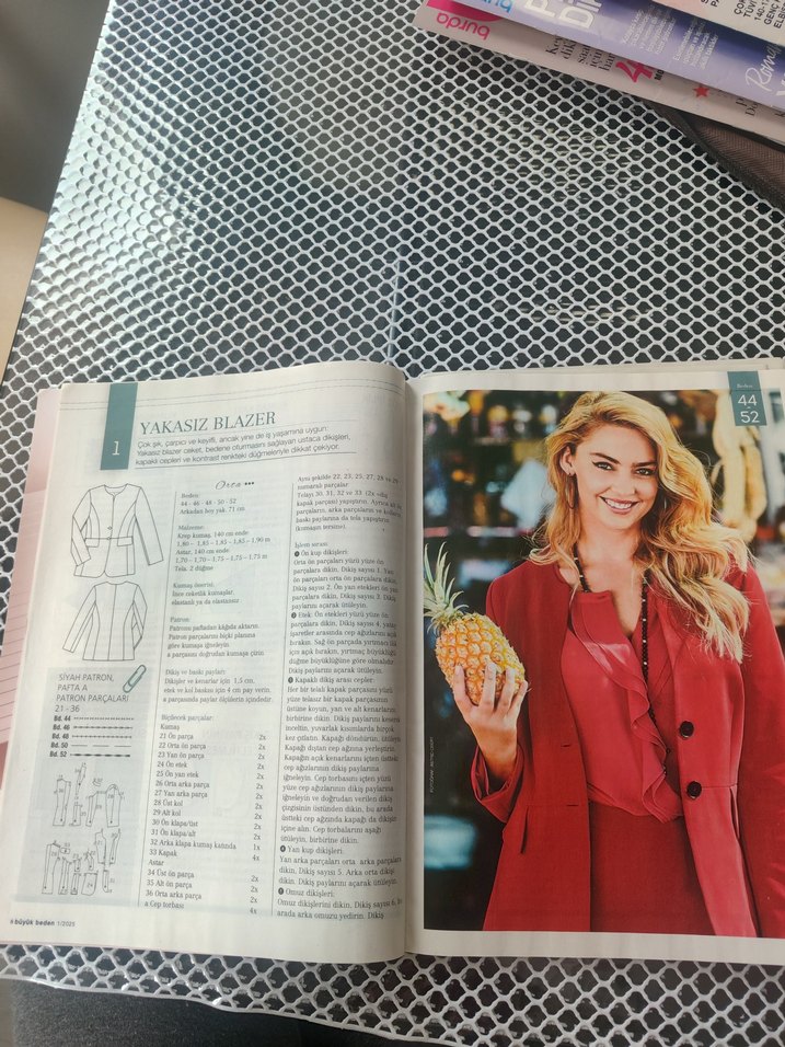 Burda Büyük Beden Ocak/2025 - Görsel 2