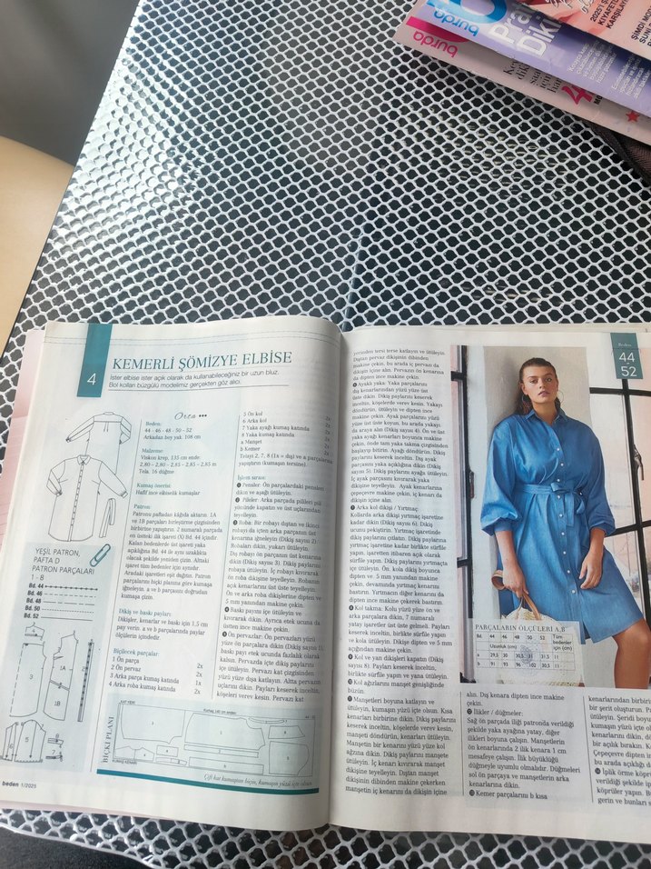 Burda Büyük Beden Ocak/2025 - Görsel 3