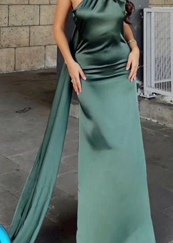 Saten Kadın Abiye Gece Elbise