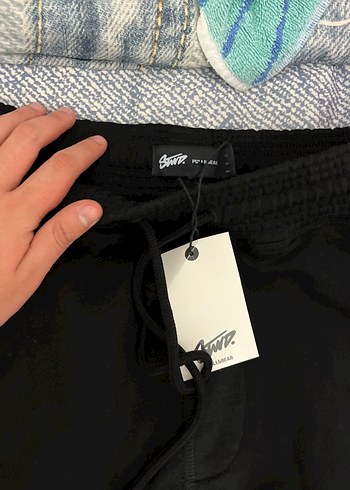 Erkek stwd siyah eşofman - Görsel 4