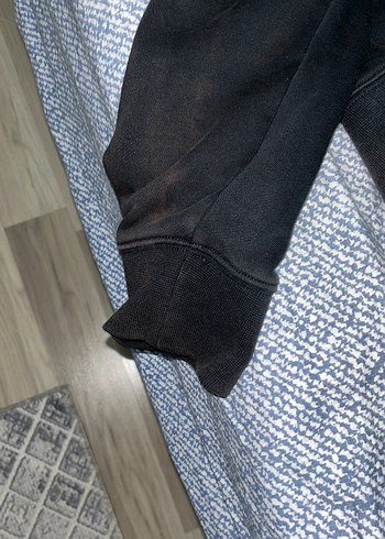 Siyah erkek Sweatshirt Uzun Kollu - Görsel 3