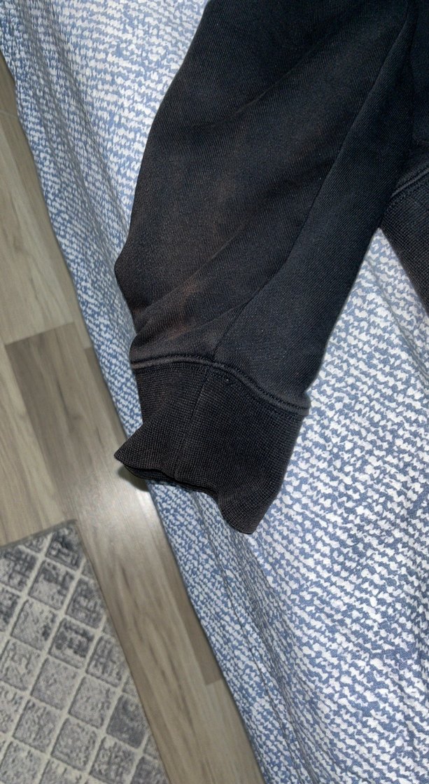 Siyah erkek Sweatshirt Uzun Kollu - Görsel 3