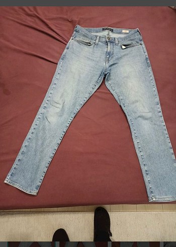 Mavi Jeans Acik Mavi Slim Fit Denim Jean