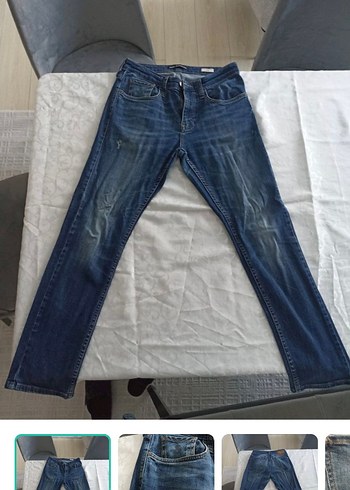 Mavi Jeans Koyu Mavi Dar Kesim Denim Jean