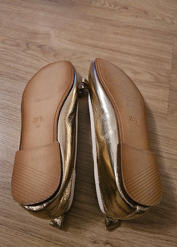 Zara dore renk babet - Görsel 5