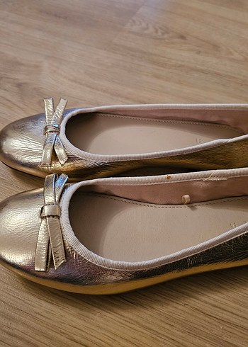 Zara dore renk babet - Görsel 2