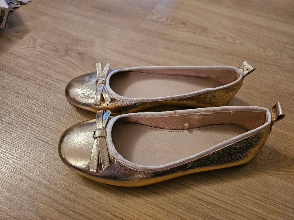 Zara dore renk babet - Görsel 2