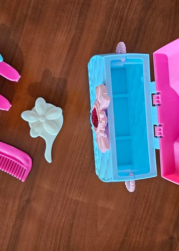 Mavi pembe çanta takım - Görsel 2