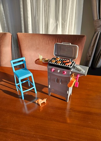 Barbie nin Barbekü Oyun Seti - Görsel 5