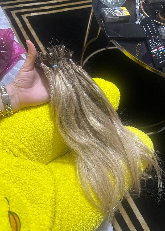 Gerçek mikro kaynak saç herturlu ısıya dayanıklıdır baya yapıla  - Görsel 4