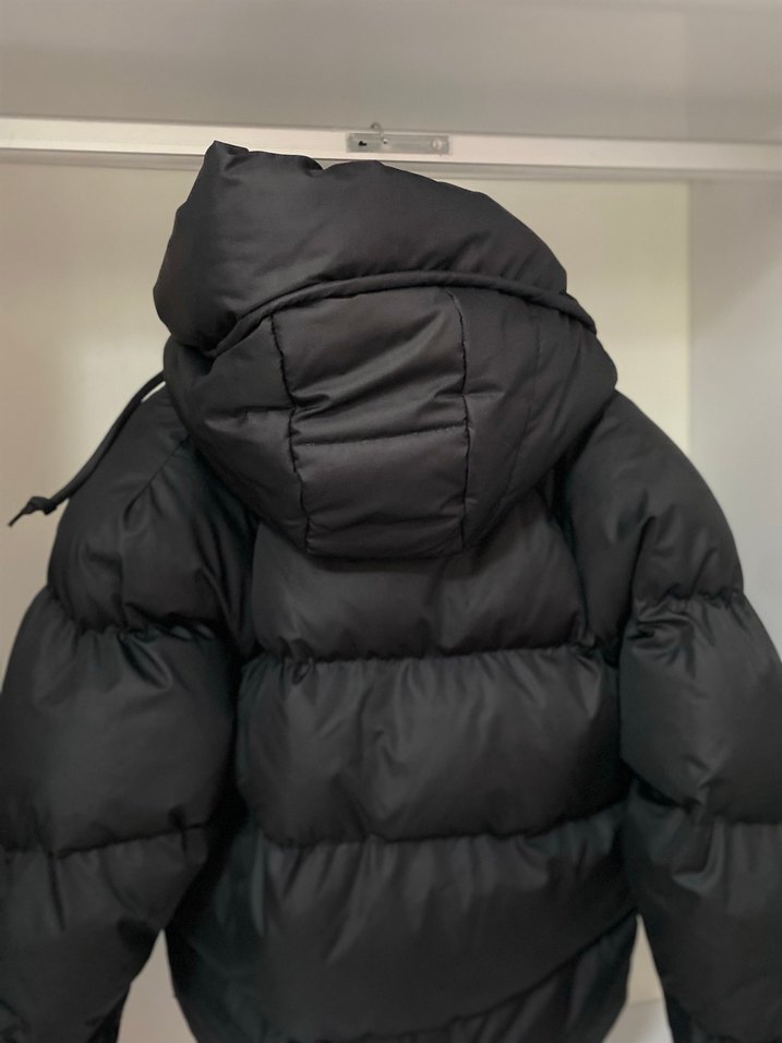 Siyah Düğmeli Kadın Midi Kaban - Görsel 5