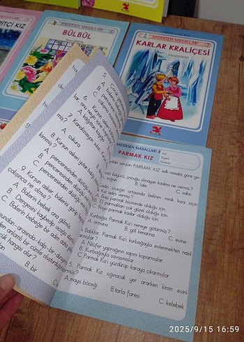 Beden Renk Andersen Masalları Çocuk Kitapları Seti