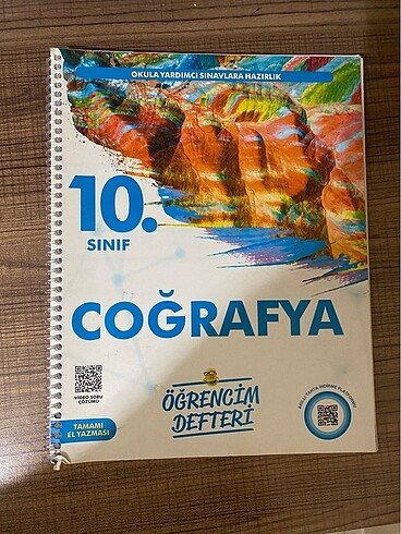 10. Sınıf Coğrafya Kitabı