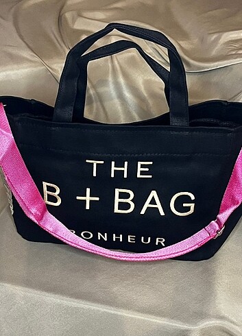 Bonheur Tote bag siyah 