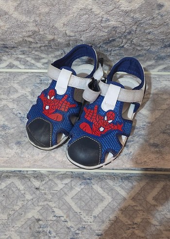 Erkek Çocuk Renkli Spiderman Sandalet