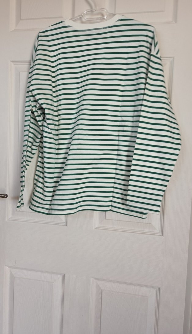 Çizgili Çok Renkli Uzun Kollu triko - Görsel 4