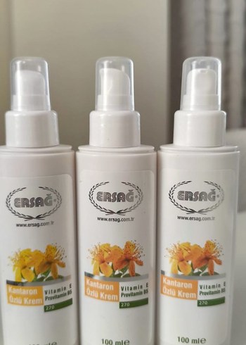 ERSAĞ Kantaron Özlü Vitamin E ve Provitamin B3 Krem 100 ml