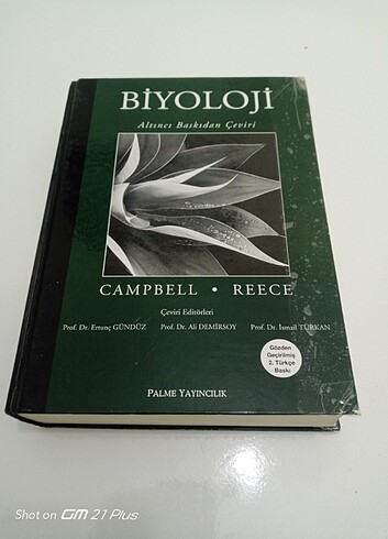 BİYOLOJİ CAMPBELL REECE PALME YAYINCILIK - G21/N21