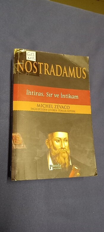 NOSTRADAMUS İHTİRAS SIR VE İNTİKAM açıklamayı okuyunuz 