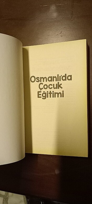  Beden OSMANLI'DA ÇOCUK EĞİTİMİ 