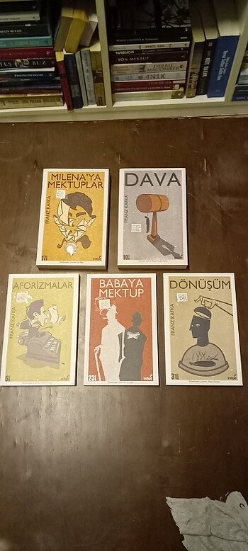 DÖNÜŞÜM - BABAYA MEKTUP - AFORİZMALAR - DAVA - MİLENA'YA MEKTUP 