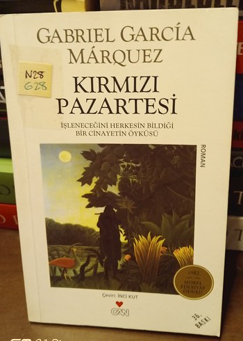 Kırmızı Pazartesi - Gabriel García Márquez