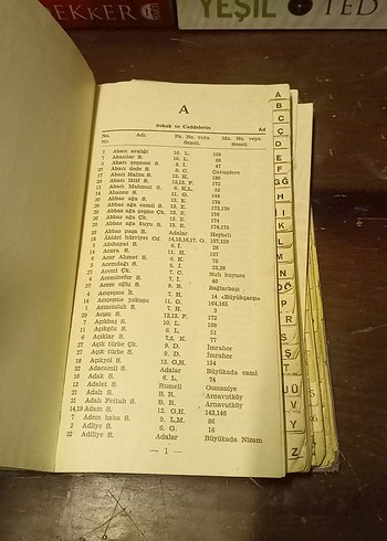 İstanbul Şehri Rehberi 1934 özel baskı / açıklamaları okuyunuz - Görsel 3