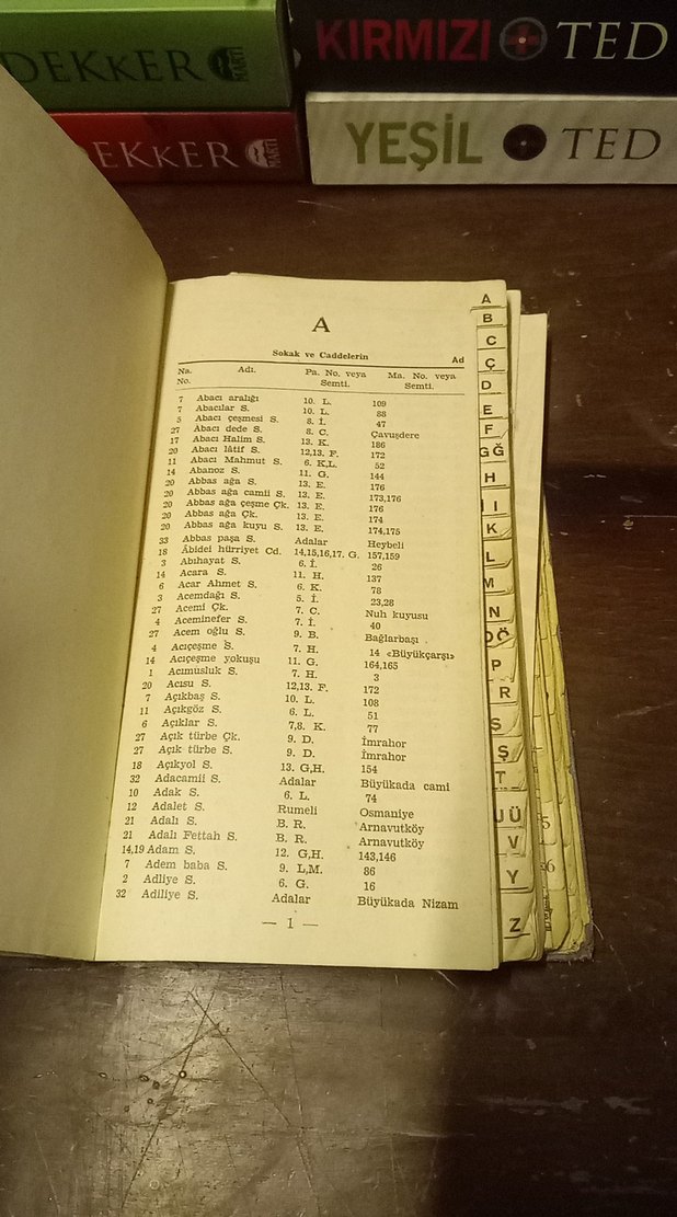 İstanbul Şehri Rehberi 1934 özel baskı / açıklamaları okuyunuz - Görsel 3