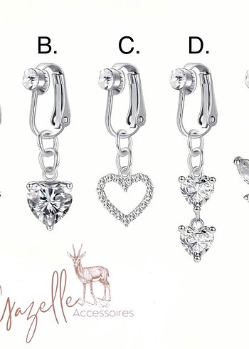 Deliksiz fake sıkıştırmalı göbek piercing