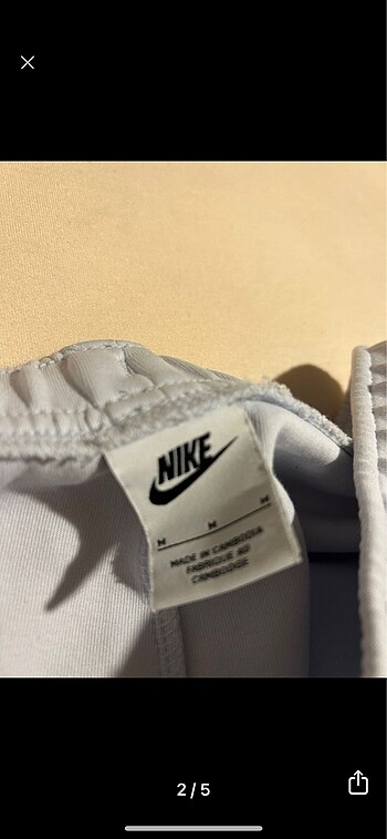 m Beden Nike Orijinal Tech Fleece şort
