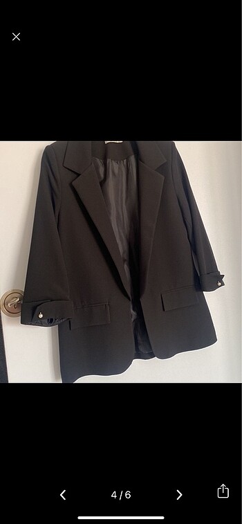 40 Beden siyah Renk Blazer Ceket