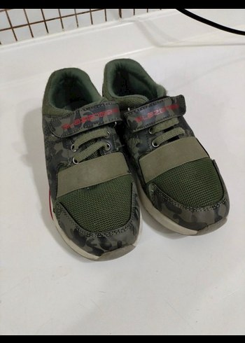 Slazenger Slazenger Kamuflaj Erkek Çocuk Spor Ayakkabı