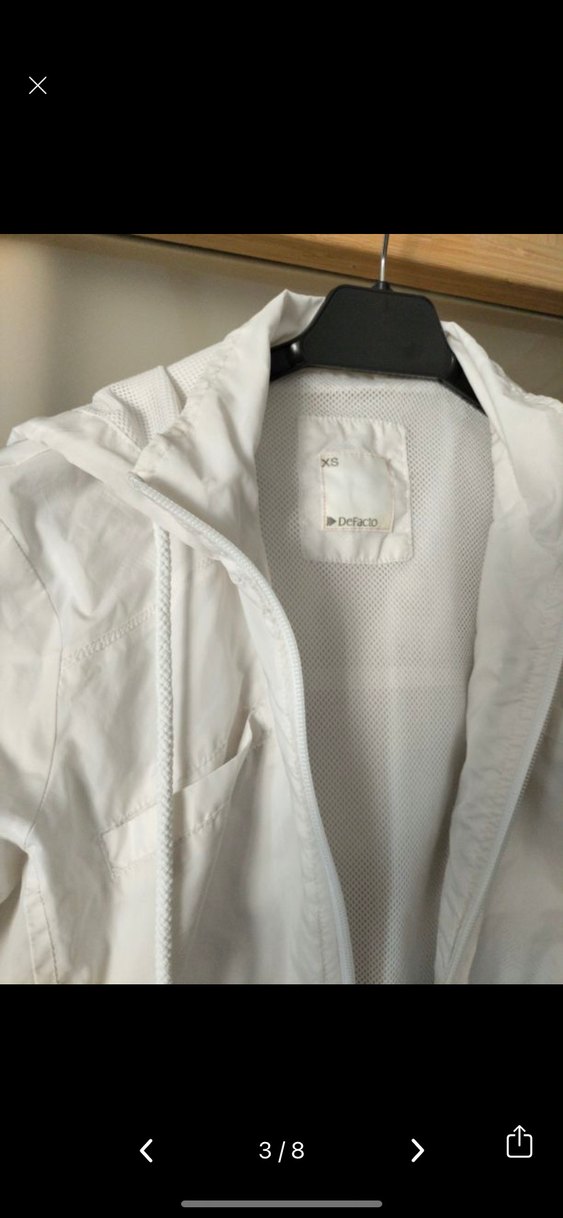 Defacto Kadın Ceket/Yağmurluk - Görsel 3