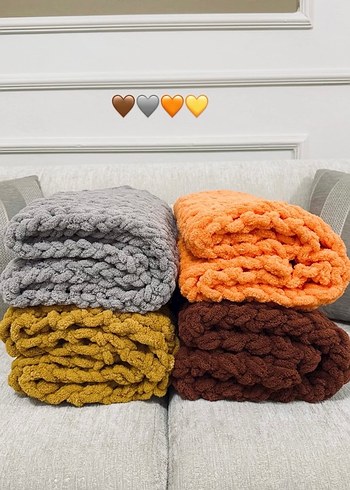 El emeği Örgü Bebek Battaniyesi - Görsel 2