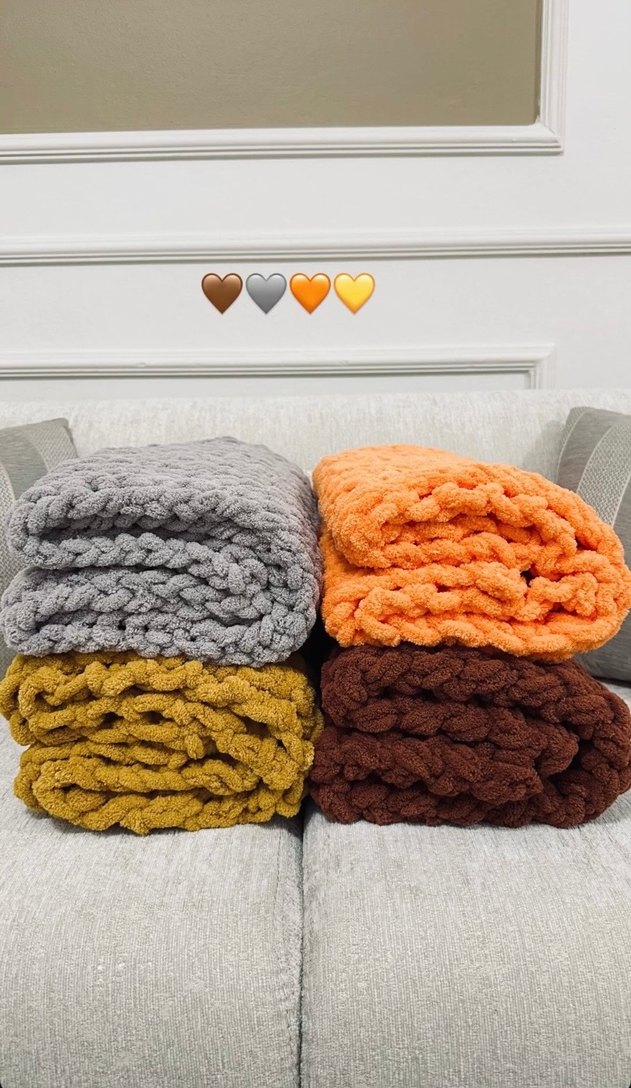 El emeği Örgü Bebek Battaniyesi - Görsel 2