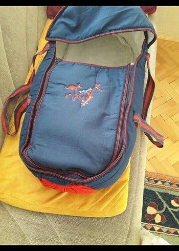 Mavi Bebek Taşıma Çantası - Görsel 3