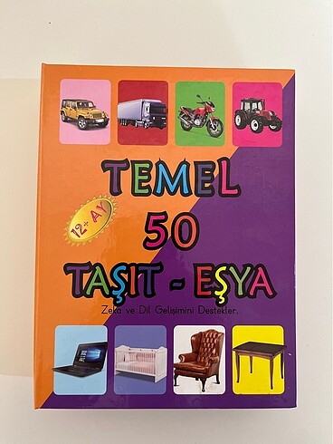 Temel 50 Taşıt- Eşya Kartları Subebek