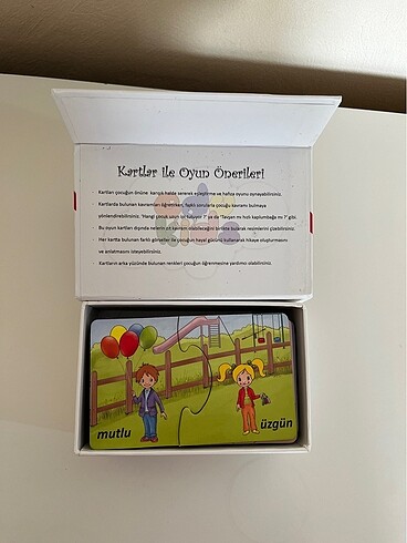 Diğer Zıt Kavramlar Eğitici Oyun Kartları Edukids