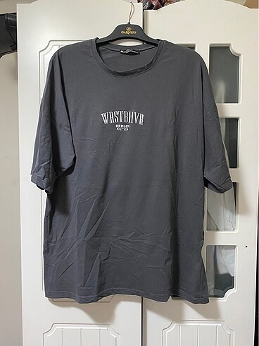 Gri oversize üst
