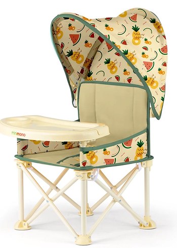 Pastel Beyaz Çocuk Mama Sandalyesi