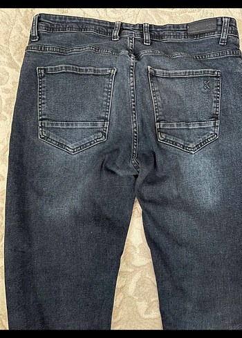 KIĞILI Erkek Lacivert Regular Fit Denim Jean - Görsel 3