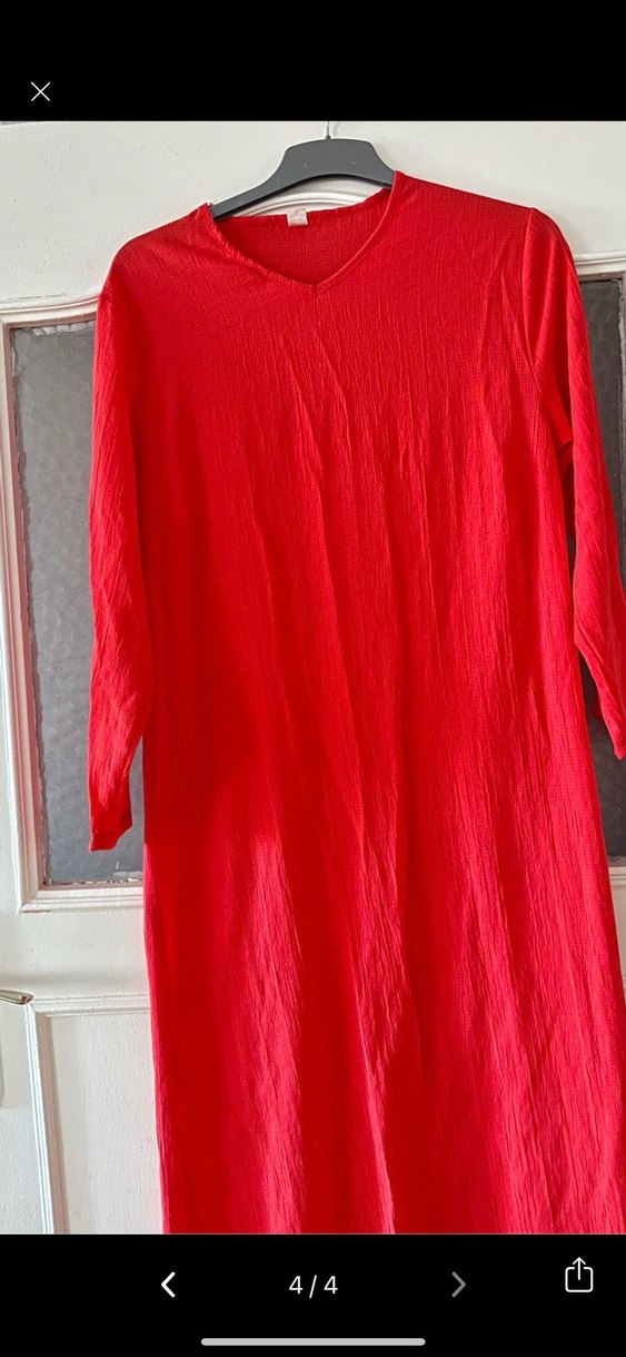 KETEN ELBİSE - Görsel 3