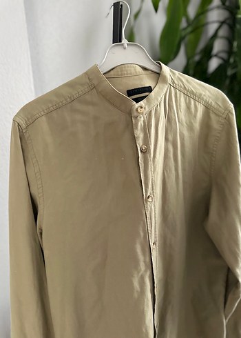 Erkek Gömlek, Düğmeli, Salaş Kesim - Görsel 4