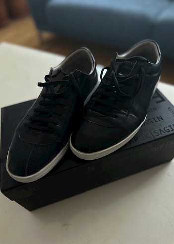 Siyah Modern Klasik Erkek Spor Ayakkabı - Görsel 4