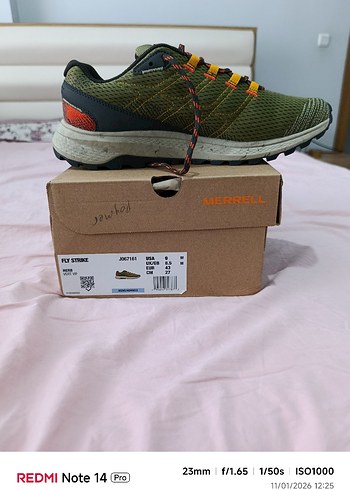 Erkek Spor Ayakkabı, Kahverengi Yılan Desenli, Cırtlı - Görsel 6