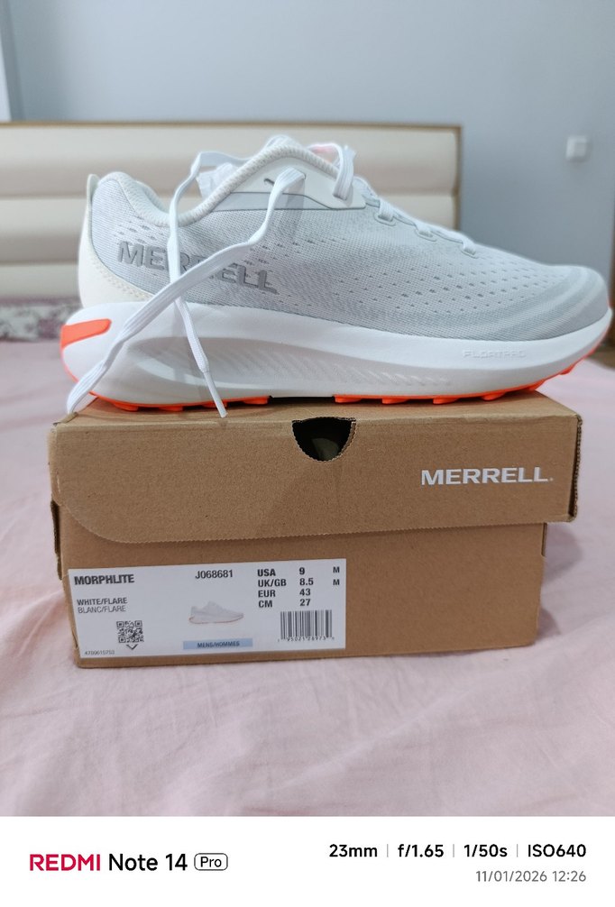 Merrell Morphlite Beyaz Erkek Outdoor Ayakkabı - Görsel 2