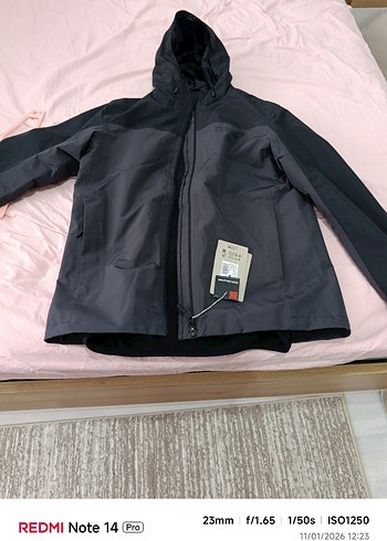 Gri Erkek Kayak Montu - Görsel 10