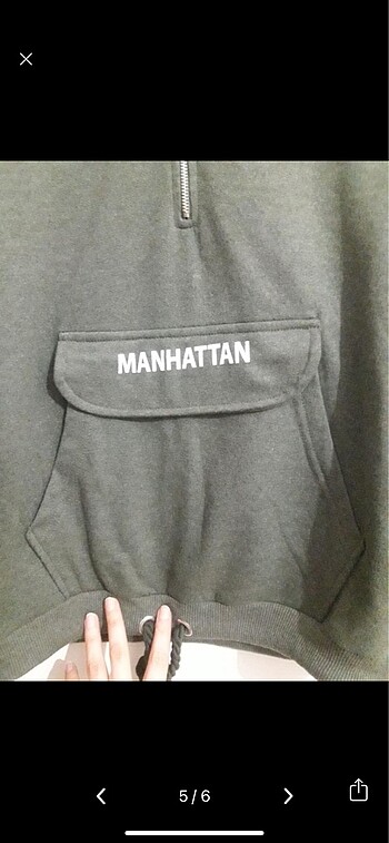 Kapışanlu sweatshirt hoodie - Görsel 5