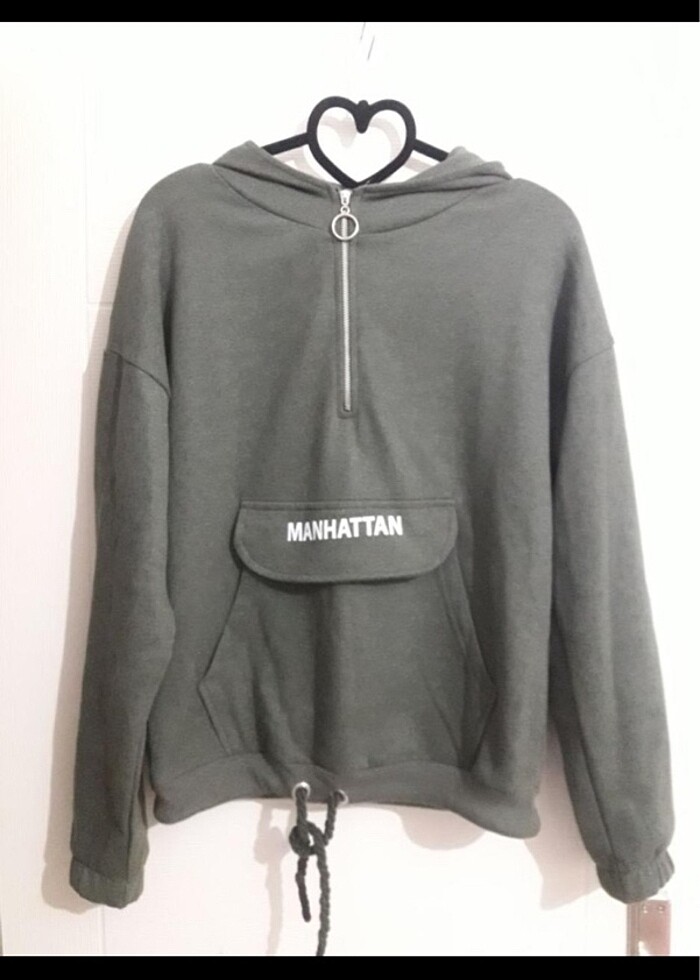 Kapışanlu sweatshirt hoodie - Görsel 3